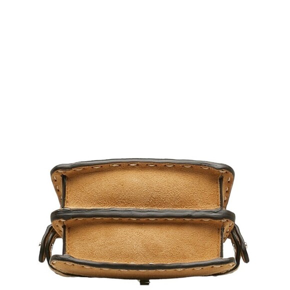 Authentic Fendi Micro Suede Peekaboo Bag - Picture 5 of 9